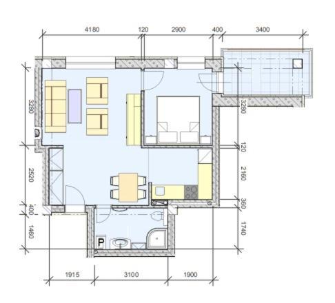 Apartman V Starej Lesnej S Balkonom Стара-Лесна Экстерьер фото